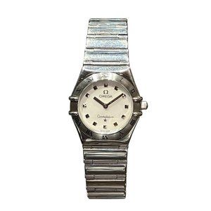 Omega Constellation White Steel